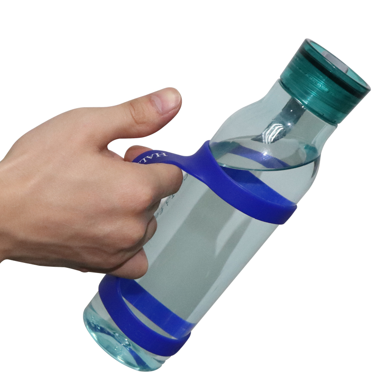 便攜式水瓶帶，硅膠水杯保護(hù)帶廠家定制