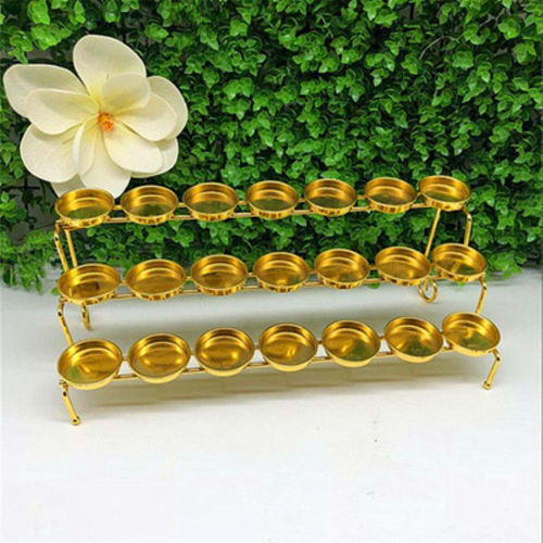 佛教用品酥油蓮花燈座家用長(zhǎng)明燈供佛七星酥油燈架寺廟臘燭臺(tái)包郵